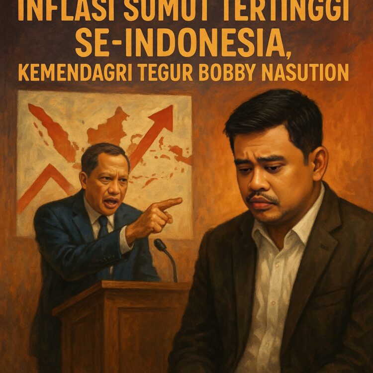 Inflasi Sumut Tertinggi Se-Indonesia, Kemendagri Tegur Bobby Nasution