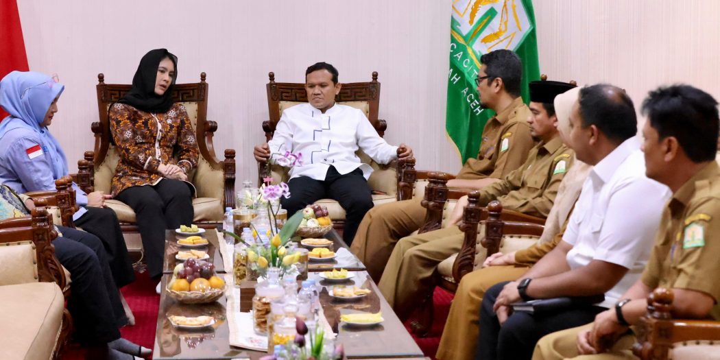 Wakil Gubernur Aceh Sambut Kedatangan Wakil Menteri Kependudukan dan Pembangunan Keluarga