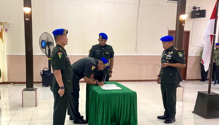 Letkol Cpm Hendro Pramono Jabat Dandenpom IM/1 Lhokseumawe