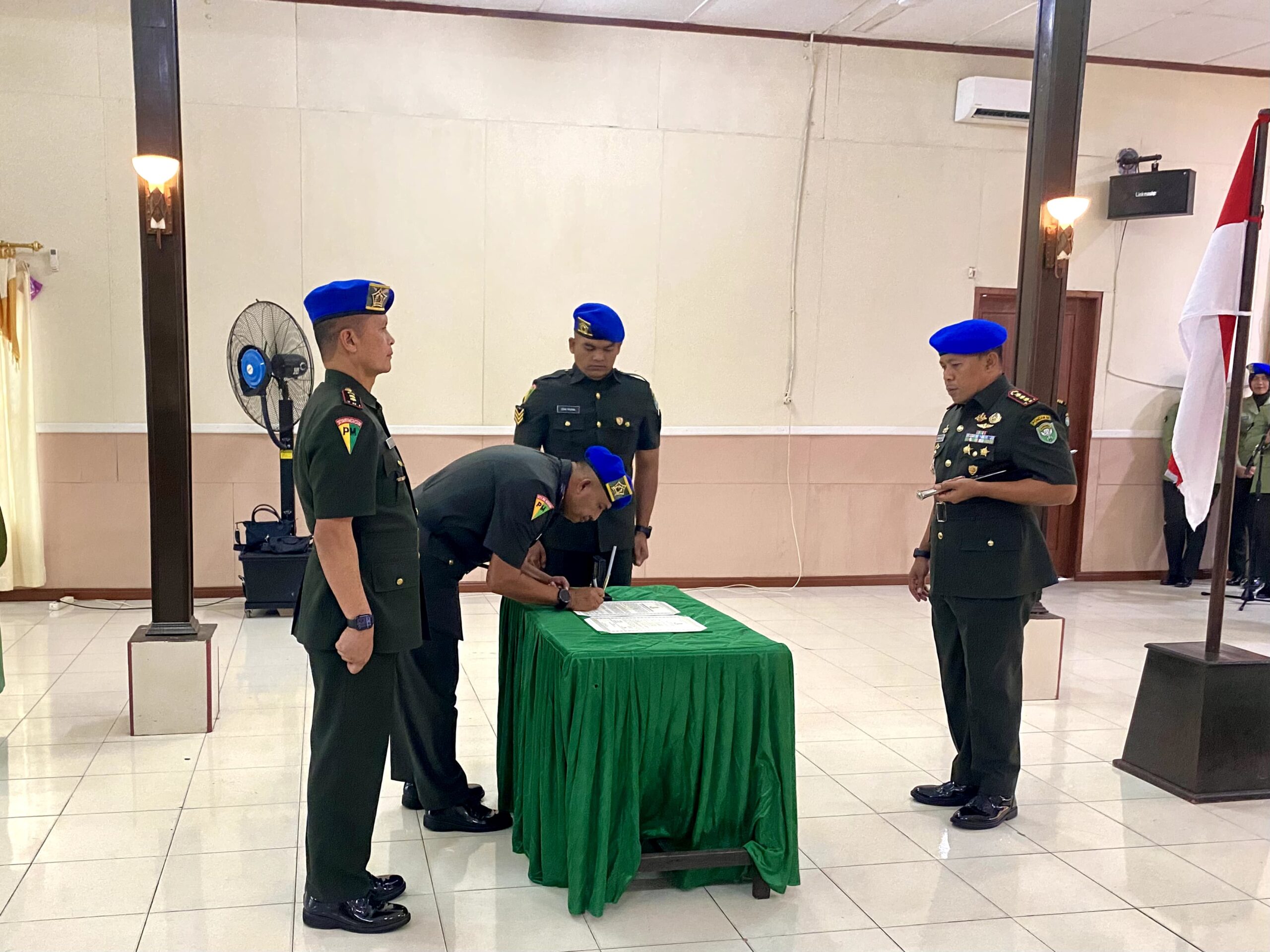 Letkol Cpm Hendro Pramono Jabat Dandenpom IM/1 Lhokseumawe