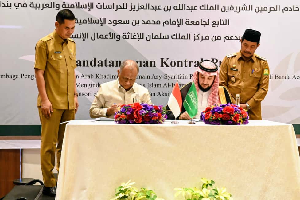 Pemkab Aceh Besar Dukung Pembangunan Gedung Pendidikan Bahasa Arab LIPIA