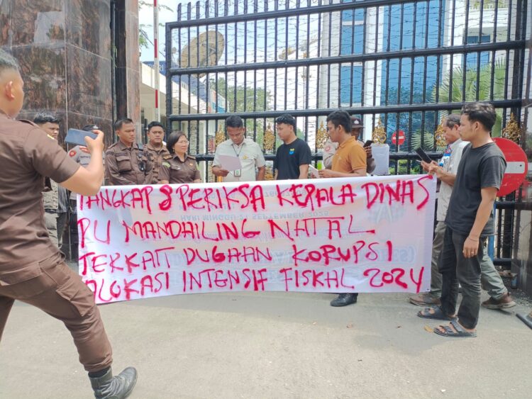 GMPET SU Desak Kejati Sumut Usut Dugaan Korupsi Dana AIF Di PUPR Madina