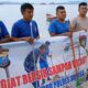 Satpolairud Polres Sibolga Gelar Aksi Bersih-bersih Laut Di Pesisir Pantai
