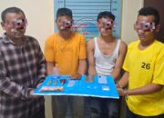 Polres Aceh Tenggara Ringkus Empat Pria Terlibat Pesta Sabu