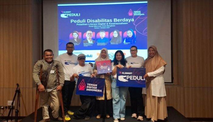 XLSMART Peduli Disabilitas Berdaya Gelar Pelatihan Literasi Digital Dan Kewirausahaan