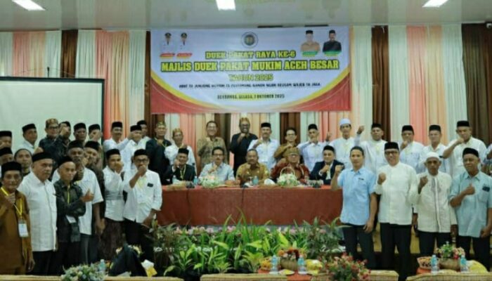 Imum Mukim Se-Aceh Besar Gelar Duek Raya Ke-6