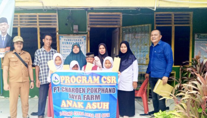 Sejak Tahun 2015, PT CPJF Konsisten Bantu Siswa Kurang Mampu Di Pangkalansusu