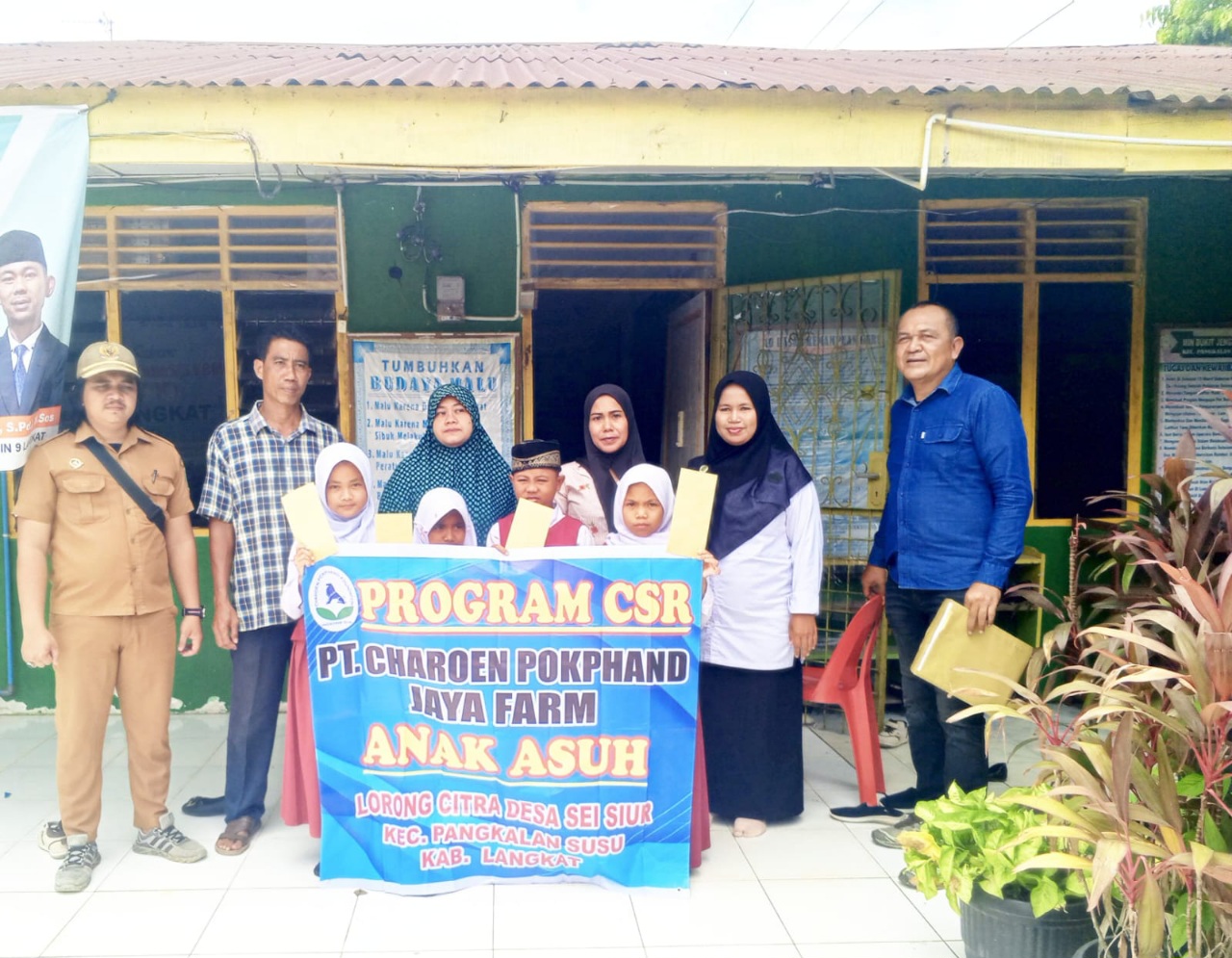 Sejak Tahun 2015, PT CPJF Konsisten Bantu Siswa Kurang Mampu Di Pangkalansusu