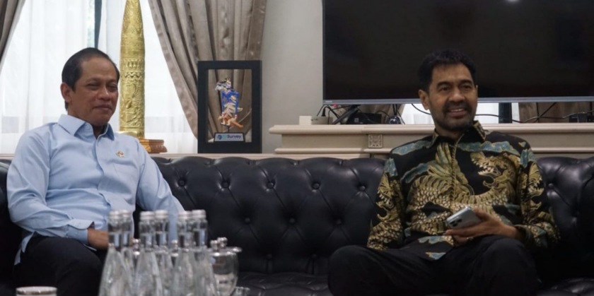 Mualem Minta Dukungan Menteri LH Untuk Dana Abadi Kombatan Dan Korban Konflik