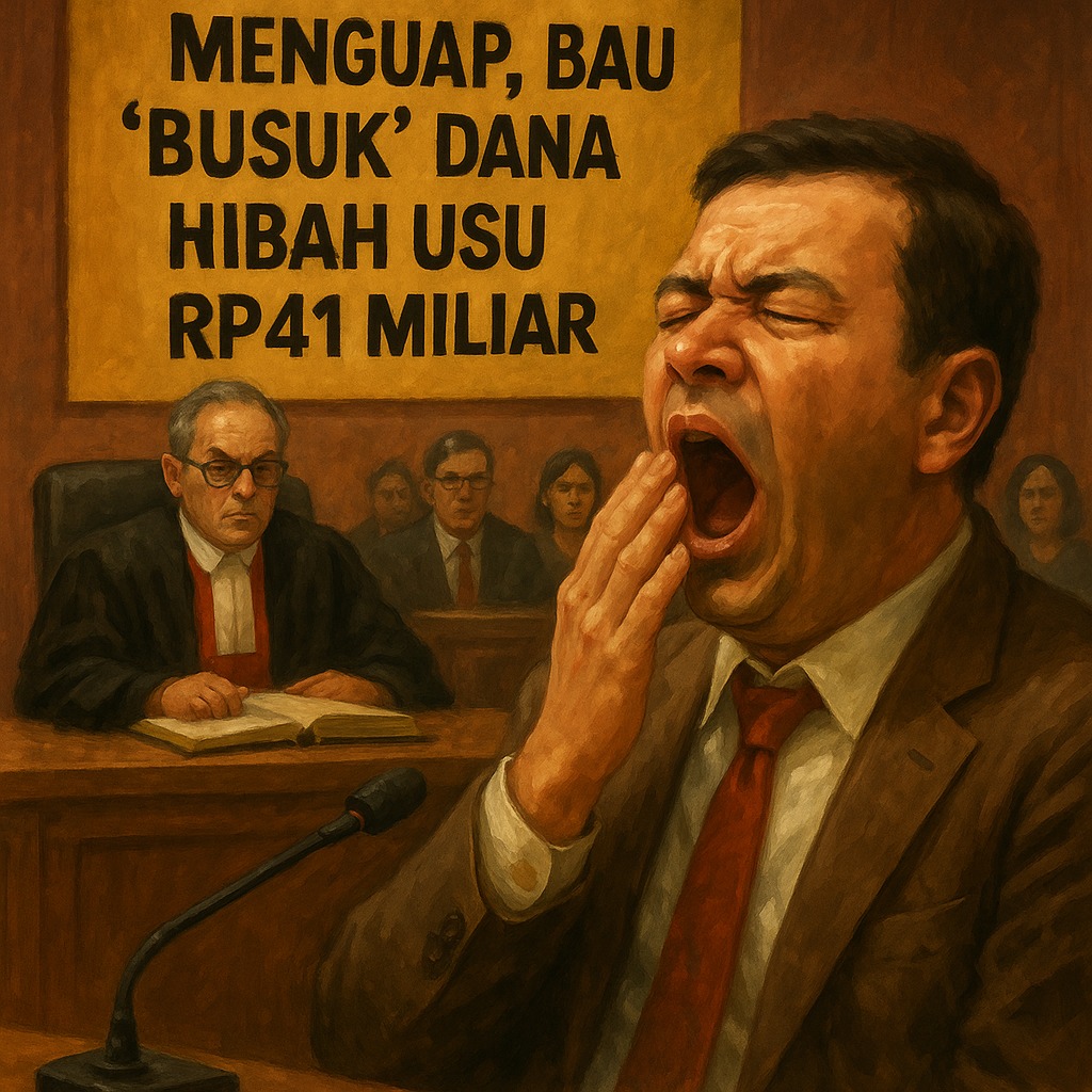 Menguap, Bau ‘Busuk’ Dana Hibah USU Rp41 Miliar