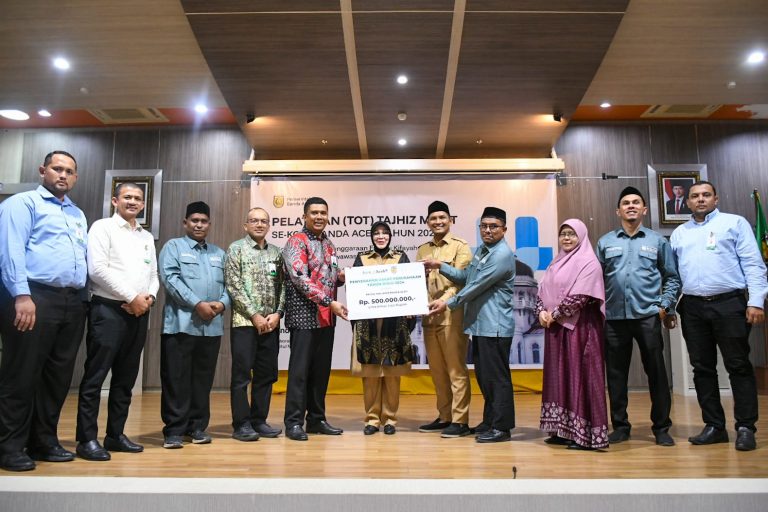 Bank Aceh Syariah Serahkan Zakat Perusahaan Rp500 Juta Untuk Baitul Mal