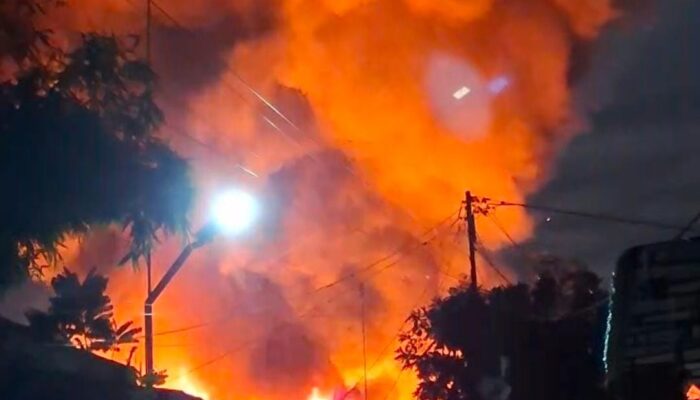 Empat Rumah Di Dusun Amaliah Langsa Terbakar