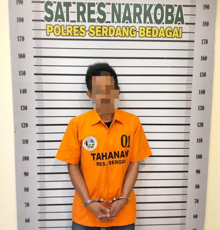 Satres Narkoba Polres Sergai Ringkus Pengedar Sabu, Satu DPO