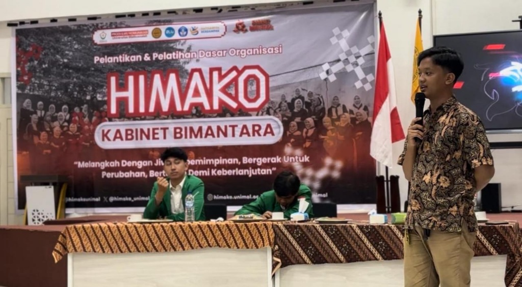 Pengurus HIMAKO Unimal Gelar Pelatihan Dasar Organisasi