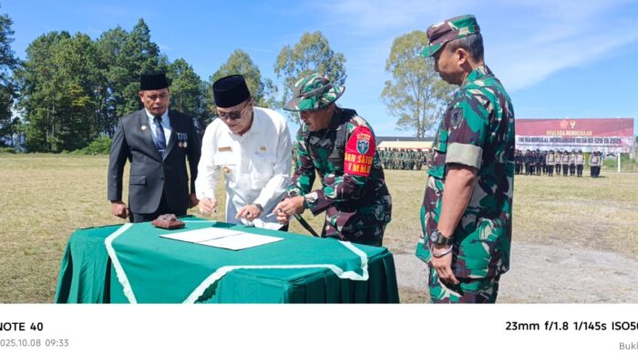Bupati Bener Meriah Buka TMMD Ke-126: Wujud Sinergi Dan Semangat Gotong Royong Bangun Negeri