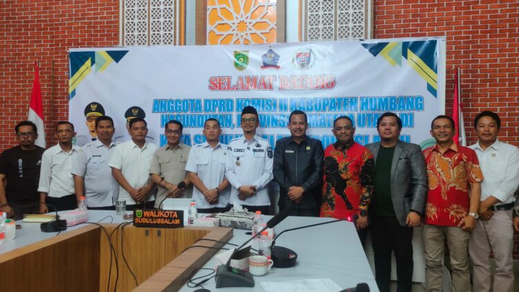 Audiensi DPRD Humbahas Ke Wali Kota Subulussalam Bahas Persoalan Agraria