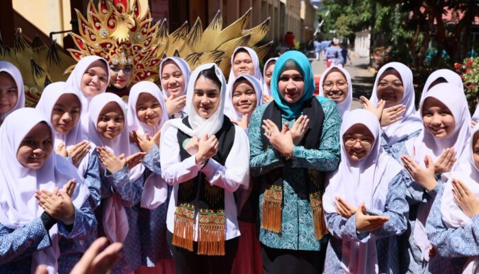 Peresmian SMA 10 Fajar Harapan Jadi SMA Unggul Garuda Transformasi