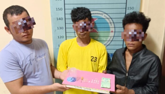 Polres Agara Bekuk Tiga Pria Lagi Pesta Sabu