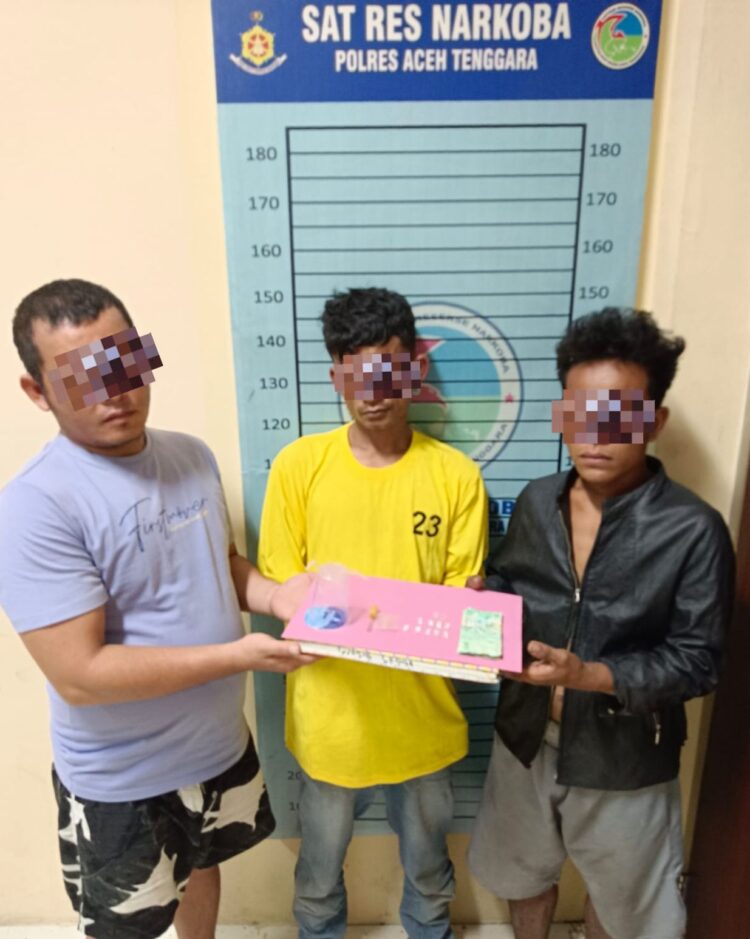 Polres Agara Bekuk Tiga Pria Lagi Pesta Sabu