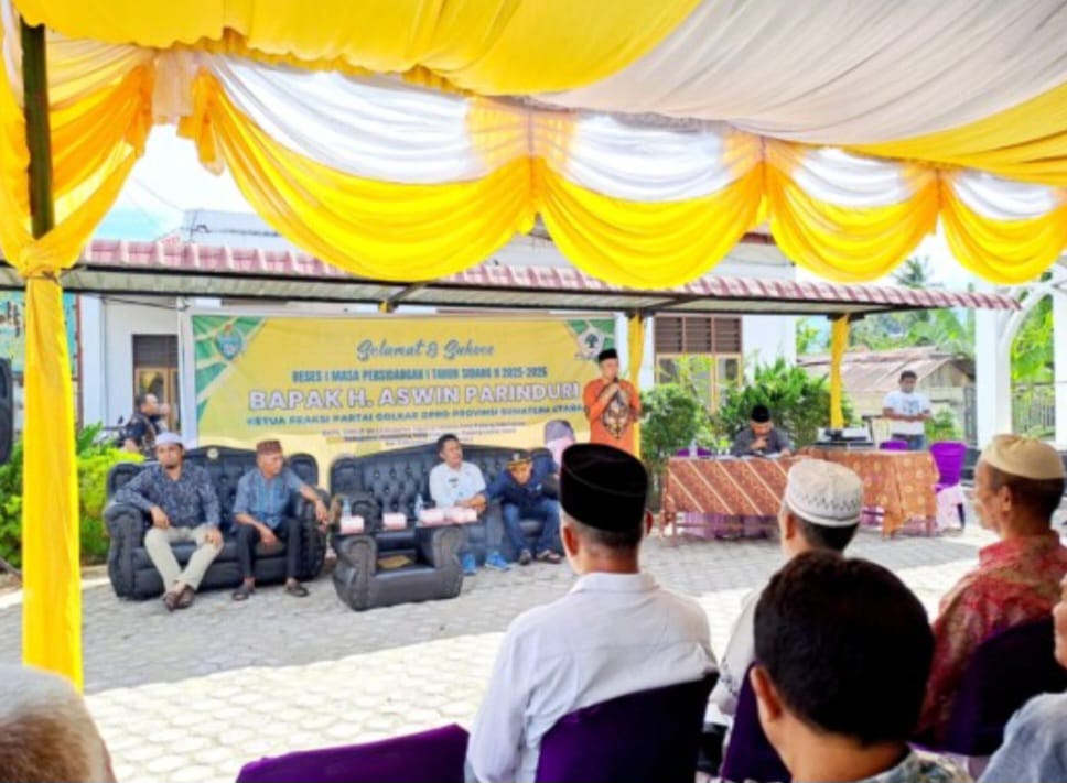 Aswin Parinduri Gelar Reses Di Bukit Malintang, Serap Aspirasi Masyarakat