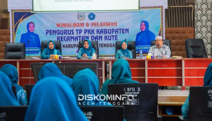 Pengurus TP-PKK Aceh Tenggara Gelar Sosialisasi Dan Pelatihan Pemberdayaan Keluarga