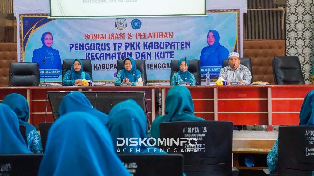 Pengurus TP-PKK Aceh Tenggara Gelar Sosialisasi Dan Pelatihan Pemberdayaan Keluarga