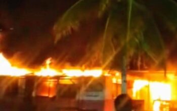 Kantor Disdik Nisel Terbakar