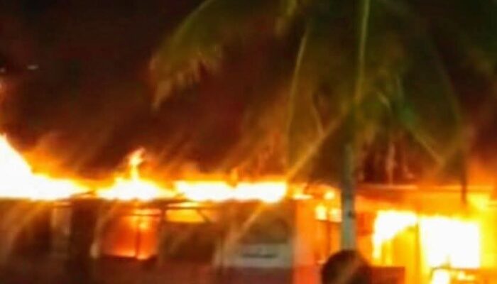 Kantor Disdik Nisel Terbakar