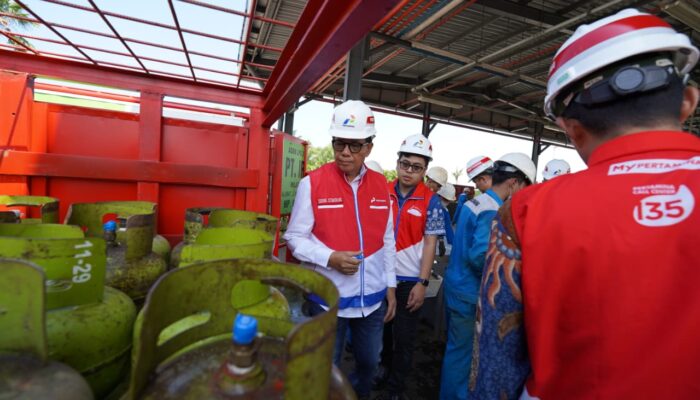 Pertamina Patra Niaga Tinjau Koperasi Desa Merah Putih Dan SPBE Medan