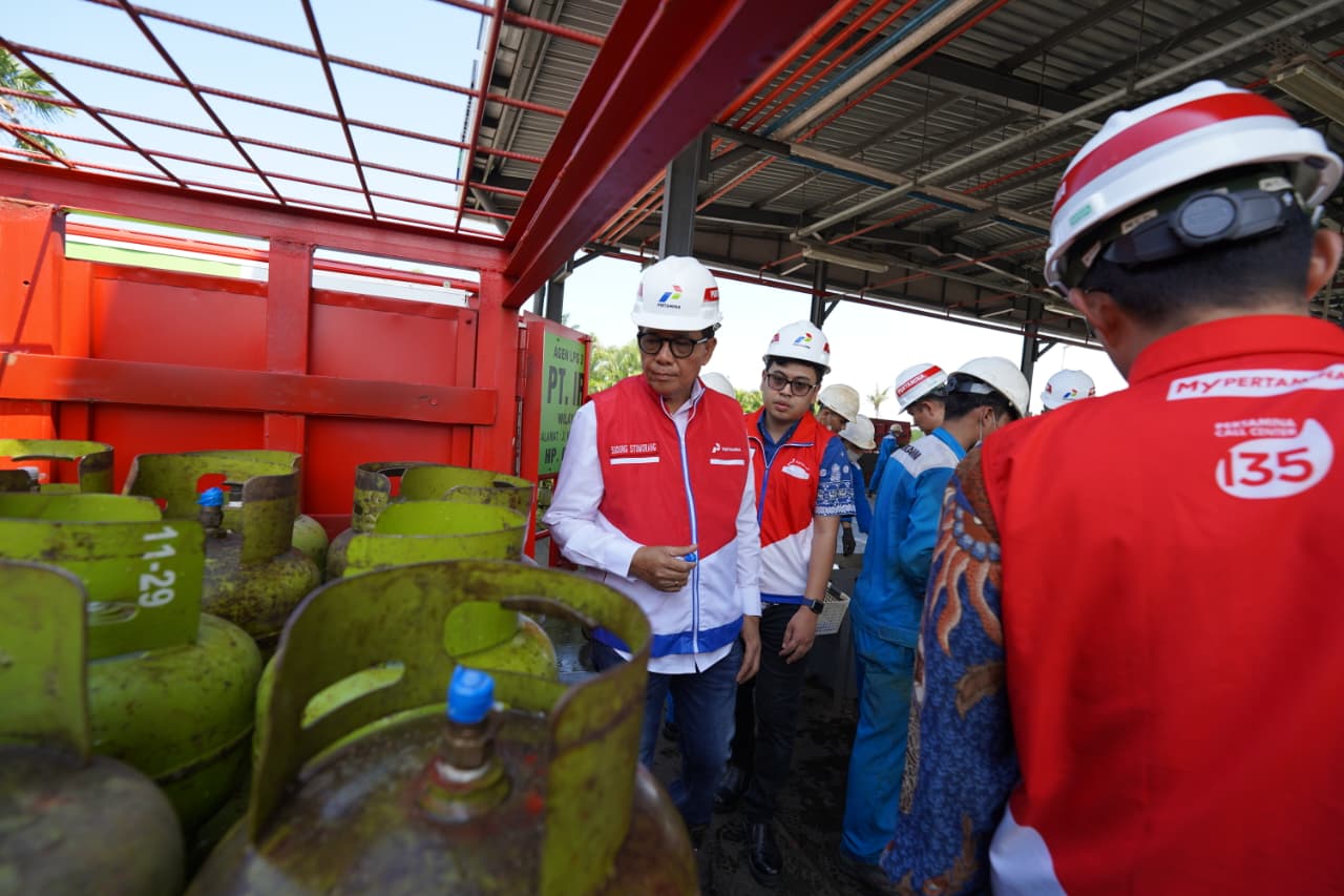 Pertamina Patra Niaga Tinjau Koperasi Desa Merah Putih Dan SPBE Medan