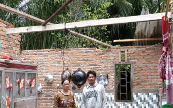 Puting Beliung Terjang Dua Desa Di Sergai, Puluhan Rumah Rusak