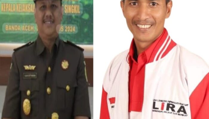 LSM LIRA Apresiasi Kejari Agara Tangkap Pengulu Kute Korupsi Dana Desa
