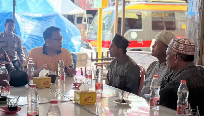 Dekatkan Dengan Warga, Kapolres Pidie Dengar Keluhan Hingga Cek Pasar