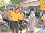 Pagi Yang Bertutur, Kapolres Dan Warga Bertegur Sapa Di Pasar Ikan Batee