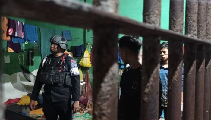 Lapas Meulaboh Gandeng Brimob Razia Blok Hunian