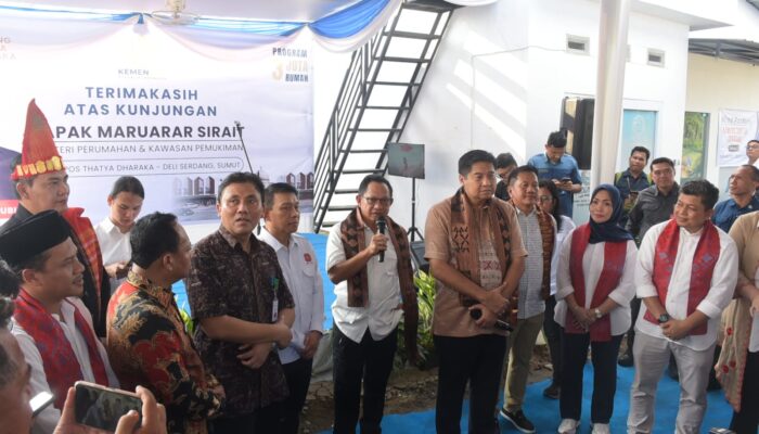 Gratiskan BPHT Dan PBG, Menteri PKP Apresiasi Pemkab Deliserdang, Mendagri: Rumah Komersil Tetap Dikenakan