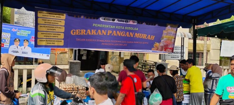 Dinas Perikanan Dan Ketahanan Pangan Sibolga-BI Gelar Pasar Murah