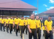 Di Bawah Langit Pagi, Langkah Seirama Di Polres Pidie