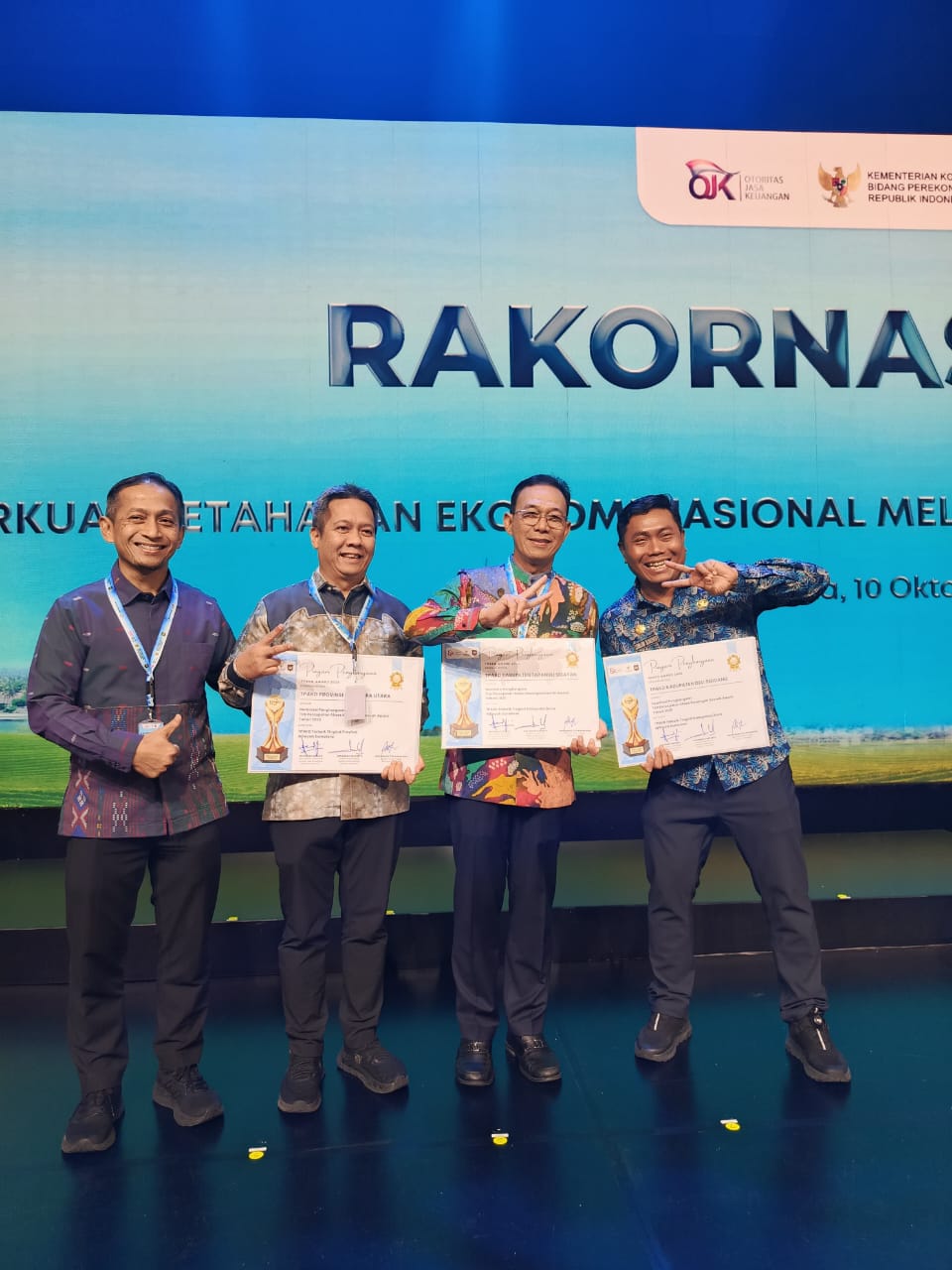 Pemkab Deliserdang Meraih TPAKD Terbaik Wilayah Sumatera