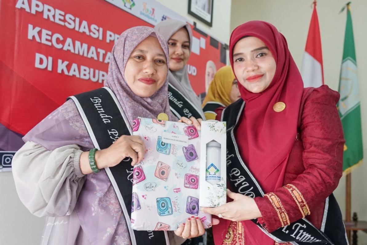 Bunda PAUD Peunaron Juarai Apresiasi Bunda PAUD Se-Aceh Timur