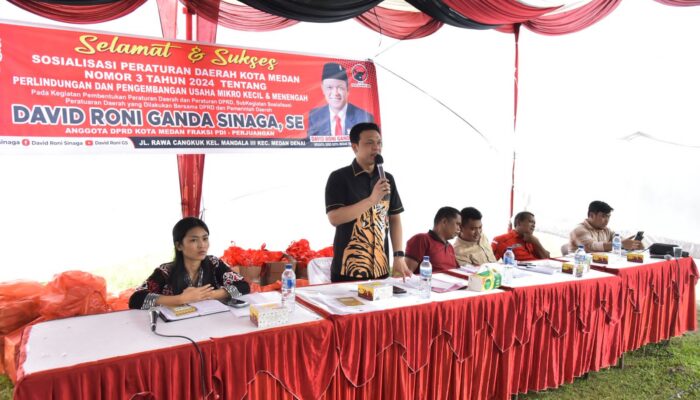 Sosperda UMKM, David Roni G Sinaga Tekankan Transparansi Program Koperasi Merah Putih