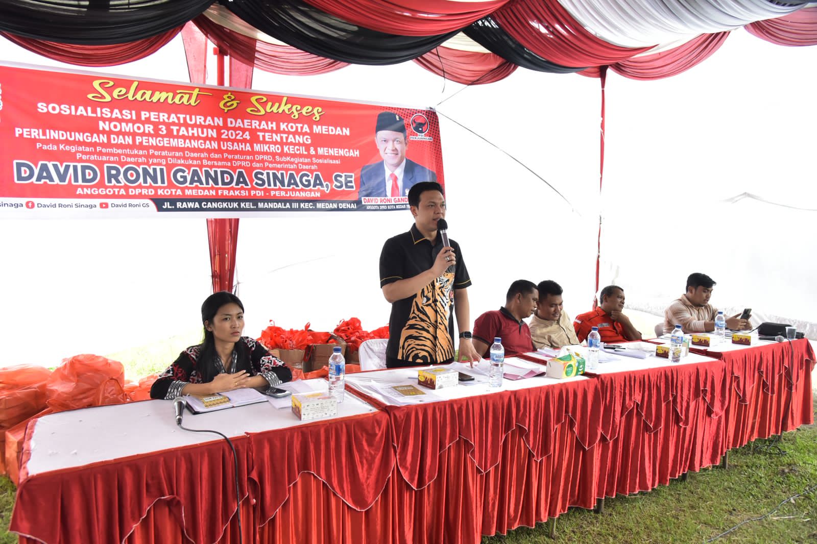 Sosperda UMKM, David Roni G Sinaga Tekankan Transparansi Program Koperasi Merah Putih