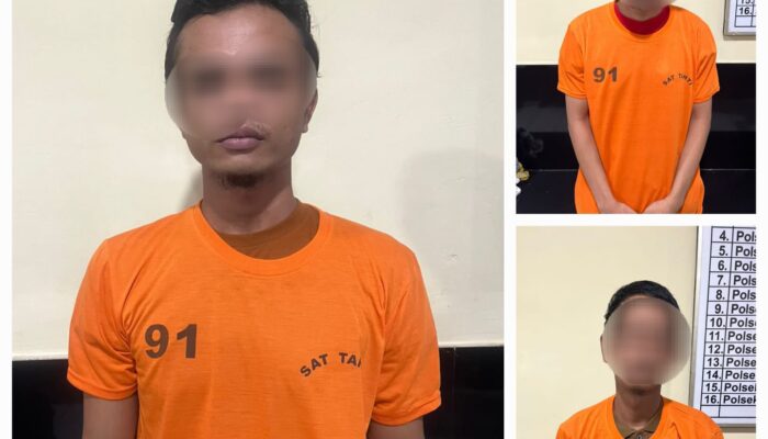 Polrestabes Medan Tangkap Tiga Pengedar Ekstasi, 500 Butir Pil Ekstasi Disita
