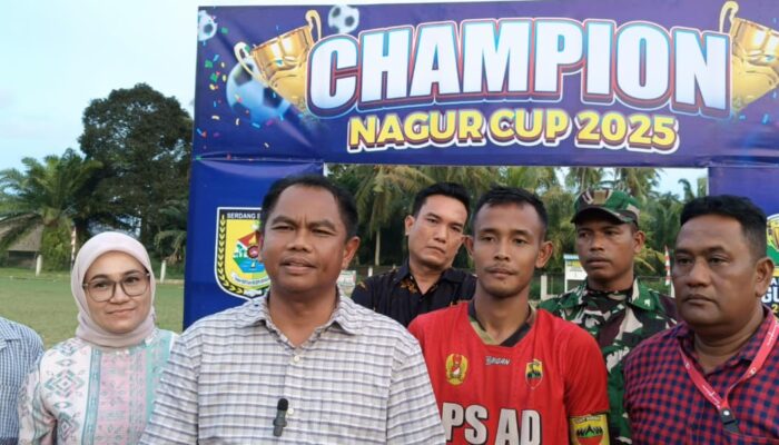 Darma Wijaya: Dari Nagur Cup, Bibit Atlet Sepak Bola Sergai Akan Lahir