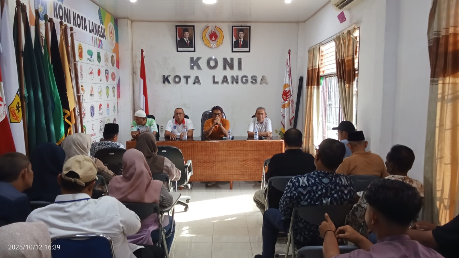 Rapat Perdana KONI Langsa, Bahas Pelantikan