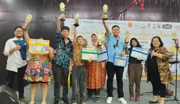 Puluhan Anak Istimewa Tampil Memukau Dalam Pentas Seni Di Medan