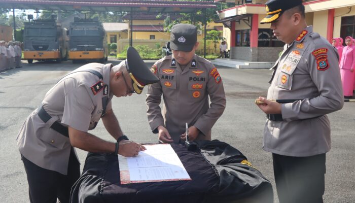 Kabag Ops Dan Kasat Lantas Berganti