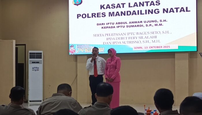 Iptu Bagus Seto Pindah Tugas, SMSI Madina Apresiasi Sinergi Dengan Pers