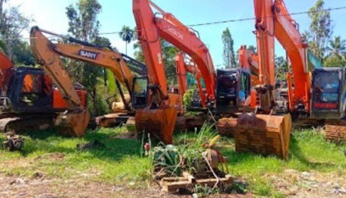 Excavator Barang Bukti PETI “Raib”