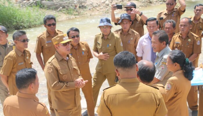 Bupati Taput Perkuat Ketahanan Pangan Di Daerah Terdampak Banjir Sarulla